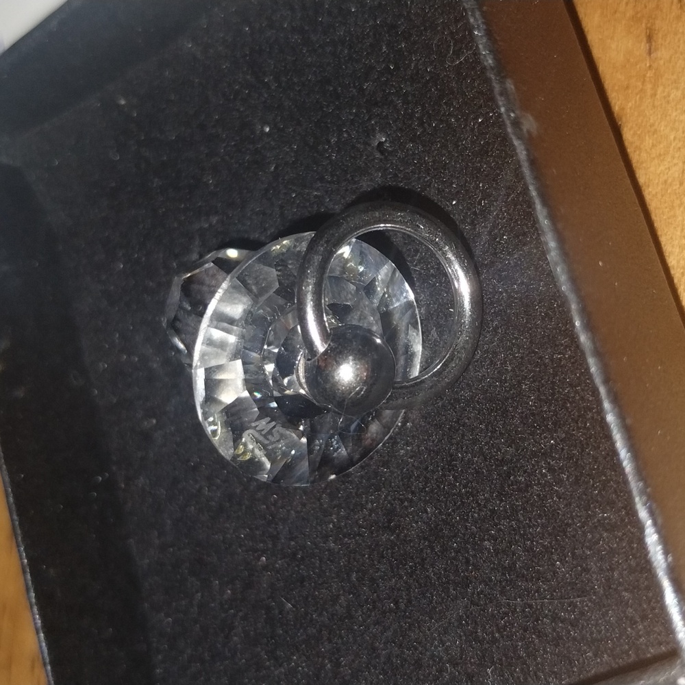 Swarovski Crystal Pacifier - Picture 2 of 4